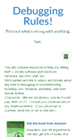 Mobile Screenshot of debuggingrules.com